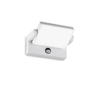Ideallux Ideal Lux LED outdoor wall light Swipe Sensor, white, IP54