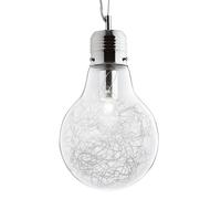 Ideallux Luce Max - hanging lamp in light bulb shape