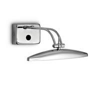 Ideal Lux Mirror 2 Light Picture Light In Polished Chrome Finish