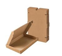 iDEALS UK PACKAGING C6 PiP Large Letter Postal Boxes 163x112x20mm Brown (25)