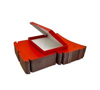 iDEALS UK PACKAGING LTD 50 x C5 A5 Postal Pip Boxes Large Letter Boxes Generic Shipping Boxes Cardboard Boxes For Posting Large Letter Postage Boxes (Red)