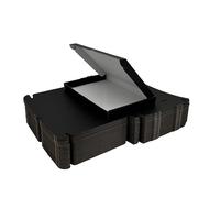 iDEALS UK PACKAGING LTD C5 A5 Postal Pip Boxes Large Letter Boxes Generic Shipping Boxes Cardboard Boxes For Posting Large Letter Postage Boxes - Pack of 25 (Black)