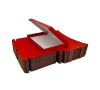 iDEALS UK PACKAGING LTD C5 A5 Postal Pip Boxes Large Letter Boxes Generic Shipping Boxes Cardboard Boxes For Posting Large Letter Postage Boxes - Pack of 10 (Red)