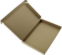 iDEALS UK PACKAGING LTD C5 A5 Postal Pip Boxes Large Letter Cardboard Shipping Boxes for Posting, Flat Pack (Pack of 100, E-Flute, 229 x 159 x 20mm)