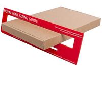 iDEALS UK PACKAGING LTD C5 A5 Postal Pip Boxes - Large Letter & Small Cardboard Boxes, Flat Pack - Pack Of 100