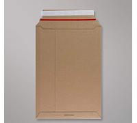 iDEALS UK PACKAGING LTD Mailer Cardboard envelopes A4 C4 Size - Rigid Mailer A4 for Book Packaging DVDs etc. Capacity expands to fit 35mm Thickness. (50)