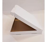 iDEALS UK PACKAGING LTD White C4 A4 size large letter postal boxes 327 x 226 x 20mm - 12.9'' x 8.9'' x 0.8'' (10)