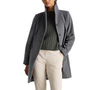 IDEALSANXUN Wool Coats for Women Fall Winter Peacoat Trench Coat Blazer Jackets, Grey, Small