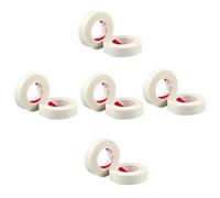 IDEANATEGRATE 10 Rolls Eyelash Tape Eyelash Lash Tape Adhesive Line White Non-woven Fabric Cut to Shape and Size and Women