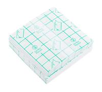 IDEANATEGRATE 100pcs Disposable Hand Palettes Color Mixing Plates 7.5x5.5inch Smooth Easy to Use Lightweight for Professional Beauty Salon and Makeup Beginners Random Color