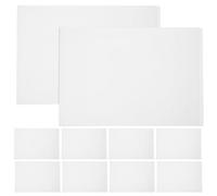 IDEANATEGRATE 100pcs White Epe Foam Packing Bags Cushioning for Shipping and Mailing Process, Shockproof Wrap Bags to Reduce Damage for Photo Frames