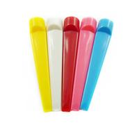 IDEANATEGRATE 10pcs Multifunction 69mm Flat Duckbill Ball Tees Made of Lightweight Abs Plastic for Ball Holder and Maintenance, Present for Lovers the Golf Course Random Color