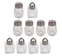 IDEANATEGRATE 10pcs Portable Bbq Sprinkler Bottles Set, Multi-function Kitchen Condiment Jars for Outdoor Grilling and Seasoning Storage