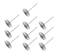IDEANATEGRATE 10pcs Tea Pot Infusers Stainless Steel Spring Filters Simple Creative Practical Tea Accessories with Good Filtering Effect for Home Brewing