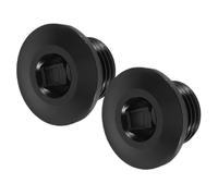 IDEANATEGRATE 1pair Aluminum Alloy Front Axle Nut Cap Precision Replacement for Sur-ron X S Lightweight Off-road Dirt Bike Scooter Hardware