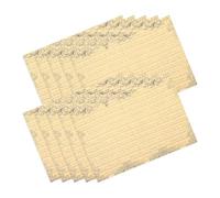 IDEANATEGRATE 20 Sheets of Vintage Flower Paper Wrap with Musical Note Pattern, Flexible and Not Easy to Tear Floral Bouquet Craft Packaging Paper for Graduation W nd Wrapping