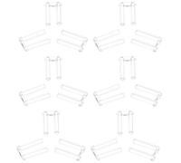 IDEANATEGRATE 200pcs Eyeglasses Temple Tips Sleeve Retainer with Pap Material for Versatile Compatibility and Convenient Installation, for Eyewear Frames and Glasses Repair During Outdoor
