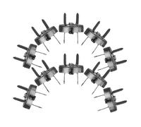 IDEANATEGRATE 20pcs Round Metal Magnetic Snap Buttons for Clothes and Purses, Convenient Fasteners Not Easy to Break, for DIY Crafts and Decorating Projects