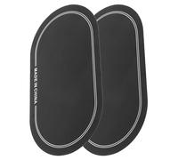 IDEANATEGRATE 2pcs Cushion Pads 55cm X 55cm Drumhead Patch Protector for Bass Drum and Drum Head, Made of Sturdy Pet Material, Reduces Replacements and Eliminates Unwanted Overtones,