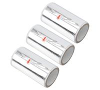 IDEANATEGRATE 3 Rolls Armor Removal Tin Foil for Manicure Wraps for Nail Removal Convenient Gel Remover Polish Tool Material
