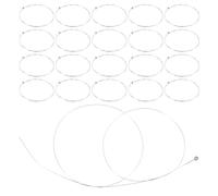 IDEANATEGRATE 30pcs Stainless Steel Acoustic Guitar Strings for Music Instruments and Folk Guitars, Replacement Strings Minimizing Finger Friction, Suitable for Studio Recording and Daily