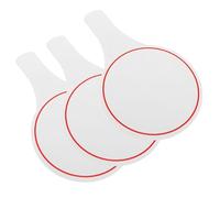 IDEANATEGRATE 3pcs Erasable Scoreboard for Judges 15×25cm Single Side Writable Voting and Scoring Board DIY Blank Whiteboard for Office and Classroom Use