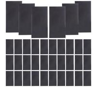 IDEANATEGRATE 45pcs Anti Tarnish Strips Jewelry Protector Tabs Black Paper Absorb Water Vapor Keep Jewelry Shiny and Drawers