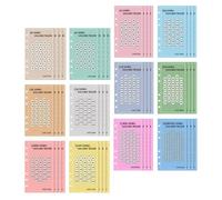 IDEANATEGRATE 48pcs A6 Euro Cash Saving Envelopes with 6 Holes for 52-Week and 30-Day Money Saving Challenge, Budget Binder Envelopes for Expense Tracking and Cash Organization