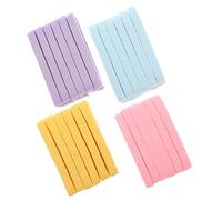 IDEANATEGRATE 48pcs Facial Cleansing Sponges Made of Pva for Deep Cleansing and Space-saving Use, Assorted Colour Makeup Remover Pads for Women at Home Or on The Go Random Color