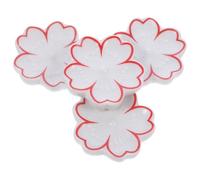 IDEANATEGRATE 4pcs Ceramic Chopstick Rest Set White Creative and Elegant Multi-Purpose Chopstick Stand Decorative Effect for Home Dining Table Decor and Housewarming