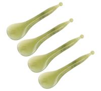 IDEANATEGRATE 4pcs Resin Facial Gua Sha Tool for Face Sculpting and Massage, Relieves Facial Tension, Smooth and Gentle on Skin, for Personal Collections and Travel