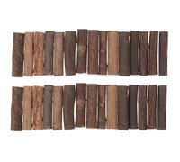 IDEANATEGRATE 50pcs Natural Small Wooden Sticks DIY Craft Supplies 1-1.5cm Thick 5cm Length Handmade Photo Props Decoration Filler Sticks for Woodcrafts