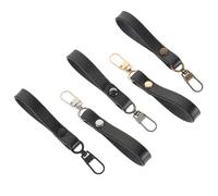 IDEANATEGRATE 5Pcs Alloy Zipper Pulls Genuine Leather Tabs for Clothing Repair and Luggage Accessories