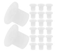 IDEANATEGRATE 60pcs Plastic Reed Diffuser Bottle Stopper with Pre-opened Central Hole, Anti-spill Diffuser Replacement Parts Insert for Aroma Sticks and Fragrance Bottles, Suitable for Household