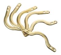 IDEANATEGRATE 6pcs Iron Billiard Net Corner Brackets for Pool Table Pockets, Heavy Load Bearing Fixing Kit, Suitable for Leisure and Entertainment Venues and Billiards