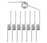 IDEANATEGRATE 8pcs Heavy Duty Torsion Springs for Trash Bucket Lid Replacement Stainless Steel Bin Lid Closure Springs with Versatile Compatibility to Minimize for Home Use