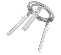 IDEANATEGRATE Aluminum Alloy Adjustable Laboratory Tripod Stand Liftable Experimental Support for Chemistry Heating Alcohol Lamp Holder Scientific Experiment Supplies