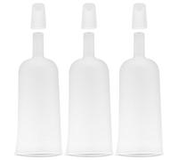IDEANATEGRATE Ampoule for Dropper Tightfitting Caps Tpe Bottle in with Cap 50pcs White Nozzle Preventing Spillage and Liquid Suitable Essential Oils DIY Projects Food Industry