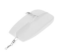 IDEANATEGRATE Artificial Bait Planer Diving Board White 82g Plastic High Hardness Fishing Board Firm Easy to Store Fishing Accessory