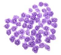IDEANATEGRATE Artificial Foam Roses with Realistic Appearance 200pcs Flower and Good Decorative Effects for Crafting Suitable for Making Flower Bears and Arrangements