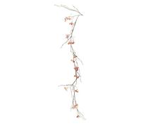IDEANATEGRATE Artificial Never Berry Vine Realistic and Garland with Appearance Withers, Orange Fake Vine Berry Decoration Decor for Party and Banquet Home