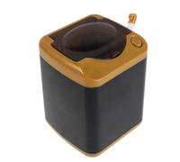 IDEANATEGRATE Automatic Gentle Sponge Eyelash in Mini Cleaner Makeup Washing Machine Black, Compact and Portable Abs Tool for Cleaning of Beauty False Eyelashes and Makeup Sponges