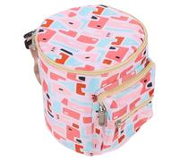 IDEANATEGRATE Bike Handlebar Bag Large Capacity Waterproof with Oxford Cloth Material and Large Clamshell Opening, Practical Storage Pouch Suitable for Water Bottles and Umbrella