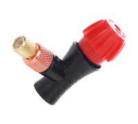 IDEANATEGRATE Bike Inflator Head 16G Co2 Cartridge Adapter with 3/8-Inch Thread Suitable for American and French Valves Sturdy Alloy for Mountain and Road Cycling