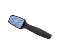 IDEANATEGRATE Black Easy to Carry with Plastic and Glass Material Handheld Foot Dead Skin Trimmer and Foot Care File for Removing Calluses and Revealing Smooth Skin