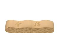IDEANATEGRATE Brass Calligraphy Brush Rest Holder and Paperweight for Office and Calligraphy Practice, Golden Artistic Rectangular Design Protects Your Art with Multipurpose Functionality,