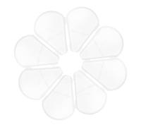 IDEANATEGRATE Brush Sector and Preventing Brush Falling 10pcs Makeup Covers for Makeup for Traveling Outdoor Storage