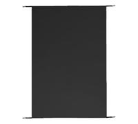 IDEANATEGRATE Chicken Coop Cover Tarp with Oxford Cloth Material, Waterproof and Sun Protection, Black Shade Cloth for Outdoor Poultry Cage, for Rainy Season and Hot Summer Months