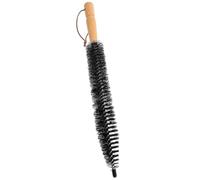 IDEANATEGRATE Chimney Cleaner Brush with Nylon Bristles for Metal and Brick Flues Lightweight Portable Air Duct Cleaning Tool for Fireplace and Pipe Maintenance Versatile Sweeper for Round