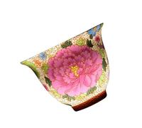 IDEANATEGRATE Colorful 55ml Ceramic Tea Ware Compact Portable Decorative Teacup for Making Jasmine and Oolong Tea
